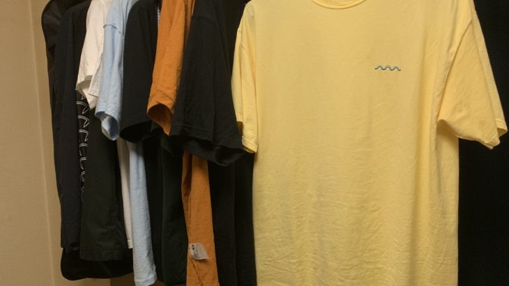 【30代ストリートファッション】夏らしい色のTシャツ【THE GOOD COMPANY】