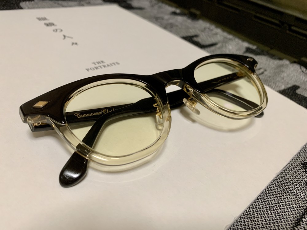 白山眼鏡をカラーレンズに交換 | 30代のストリートファッション